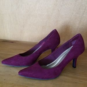 Plum Pumps